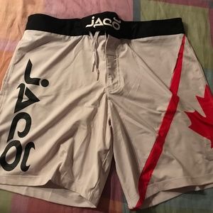 MMA workout shorts